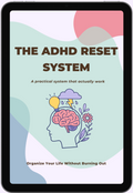 ADHD Reset System: Productivity, Organization & Income Strategies That Actually Work